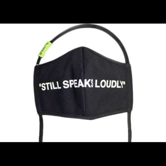⭕️Virgil Abloh’s “STILL SPEAKS LOUDLY” mask - Picture 3 of 5